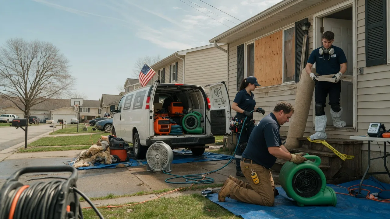 Water Damage Restoration in Biloxi, MS near me